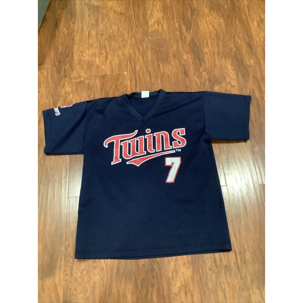 Vintage Minnesota Twins Joe Mauer Park Anthony jersey size large